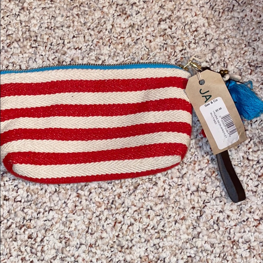 jade tribe small clutch NWT